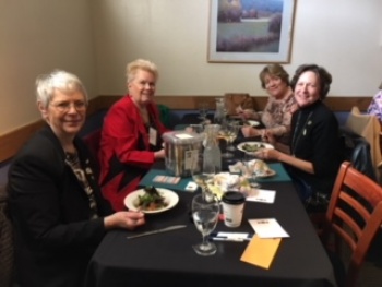 Katherine, Trudy, Anne-Marie and Lynn at Public Policy