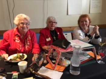Jackie, Linda J. and Barbara at Public Policy
