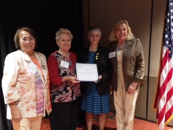 BPW International Executive Secretary Bessie, Trudy, Katherine and Liz.JPG