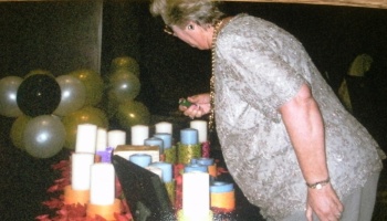 Candle Lighting Ceremony with 2018-20 NFBPWC President Sandy