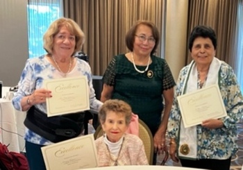 CFBPWAnnualConferenceCertMarjoryAnneMarieBessieand Manjul.jpg