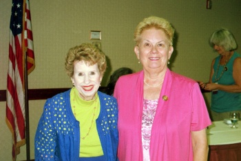 Marjory Hopper and Trudy Waldroop